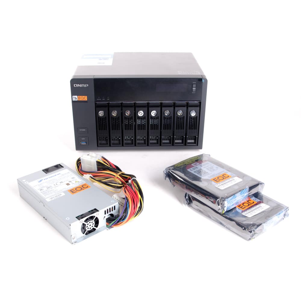 QNAP TVS-871 36TB RAID 6 NAS with 10GbE Base-T Connectivity - Image 2