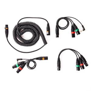 Ambient Mixer-MAZ Tieline Coiled Cable TRS and XLR