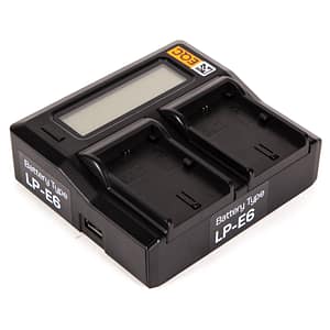 Blumax dual LP-E6 Charger