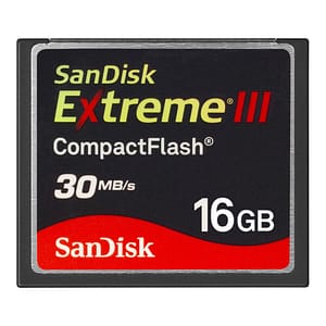 CF 16GB SanDisk Extreme III 30MB/s Card