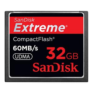 CF 32GB SanDisk Extreme 60MB/s Karte
