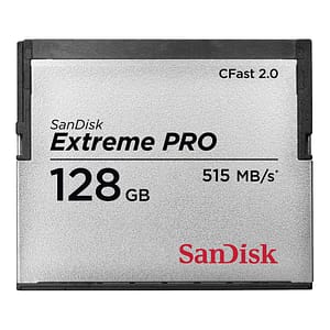 CFast 2.0 128GB SanDisk Extreme PRO 515MB/s Card