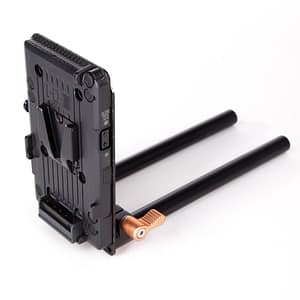 IDX Akku Plate mit 15mm Rohrklemme und 1x D-Tap