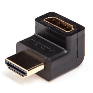 HDMI Buchse > HDMI 90° Verbindungsstecker