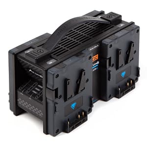 Hawk-Woods VL-ATM4 Fanless Simultaneous 4 Kanal V-Mount Akkuladegerät