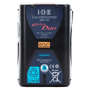 IDX Endura DUO-150 14.8V 146Wh V-Mount Lithium-Ionen Akku mit dual D-Tap und USB