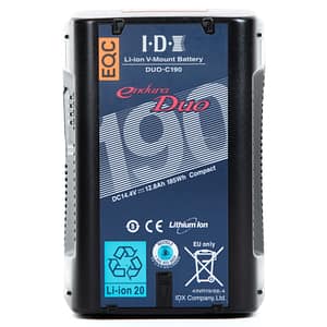 IDX Endura DUO-C190 14.4V 185Wh V-Mount Lithium-Ionen Akku mit dual D-Tap und USB