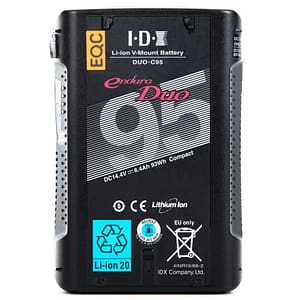 IDX Endura DUO-C95 14.4V 93Wh V-Mount Lithium-Ionen Akku mit dual D-Tap und USB