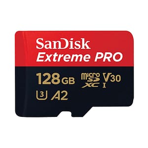 MicroSDXC I 128GB SanDisk Extreme PRO A2 V30 Card