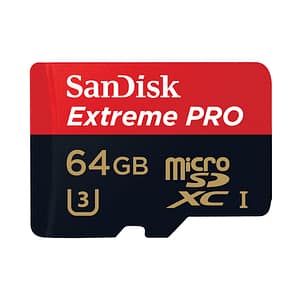MicroSDXC I 64GB SanDisk Extreme PRO UHS Class 3 Card