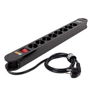 Power Strip 8 Steckdosenverteiler und 2x USB Power