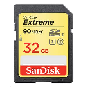 SDHC I 32GB SanDisk Extreme UHS Klasse 3 Karte