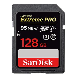 SDXC I 128GB SanDisk Extreme Pro V30 Card