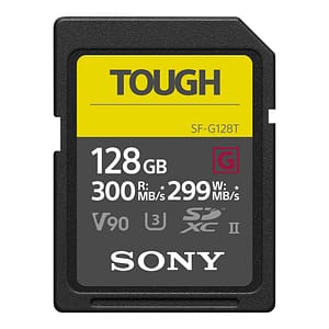 SDXC II 128GB Sony Tough V90 300MB/s Card