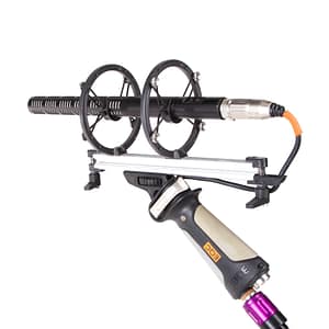 Sennheiser ME 66 in Rode Blimp Windscreen