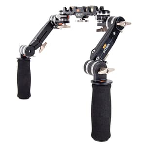 Tilta UH-T04 Universal Pro Hand Grip System with Wooden Camera Push Button Rosettes