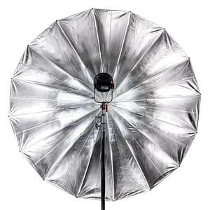 Westcott Parabol Schirm silber 7' 2,13m