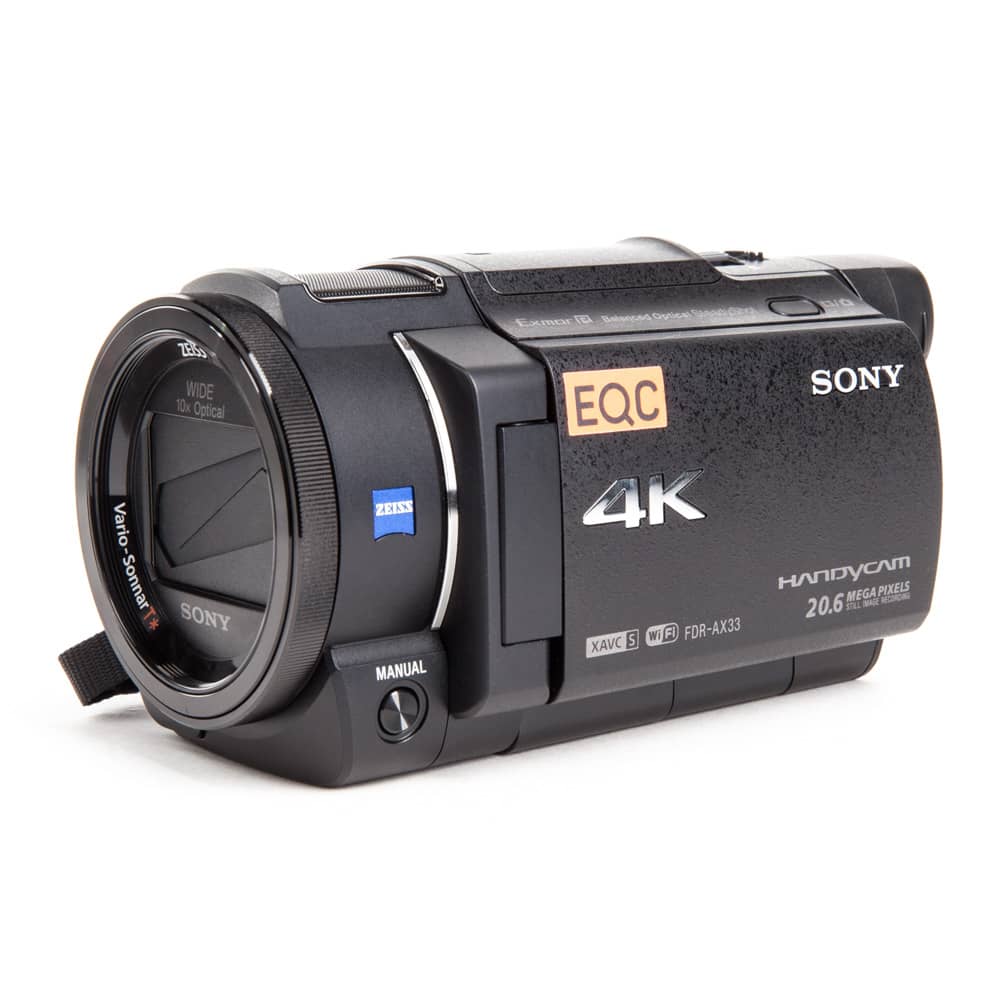 Hamburguesa Centralizar Concesión Sony FDR-AX33 4K Handycam - equipment.cafe