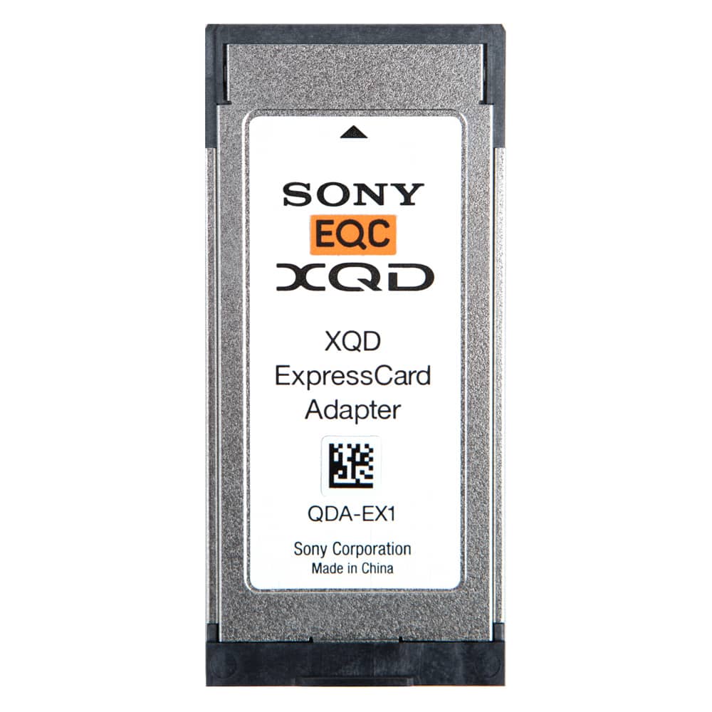 Sony QDA-EX1 XQD to SxS ExpressCard Adapter - equipment.cafe